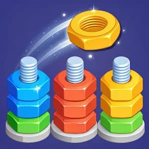 Nuts Color Sort: Sorting Games